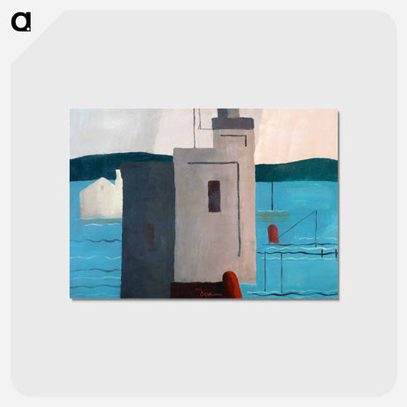 アートポストカード-Lloyd's Harbor
 - デトロイト美術館 Postcard.