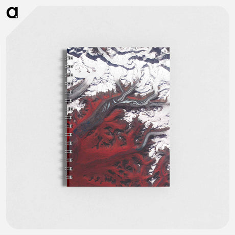 アートメモ帳-Glacial Tributaries
 - 上空からの地球 Memo.