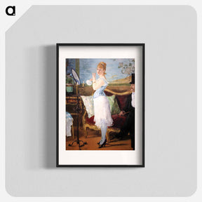 アートポスター-Edouard Manet's famous painting - エドゥアール マネ Poster.