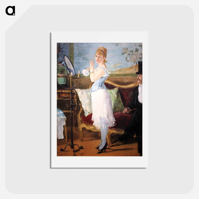 アートポストカード-Edouard Manet's famous painting - エドゥアール マネ Postcard.