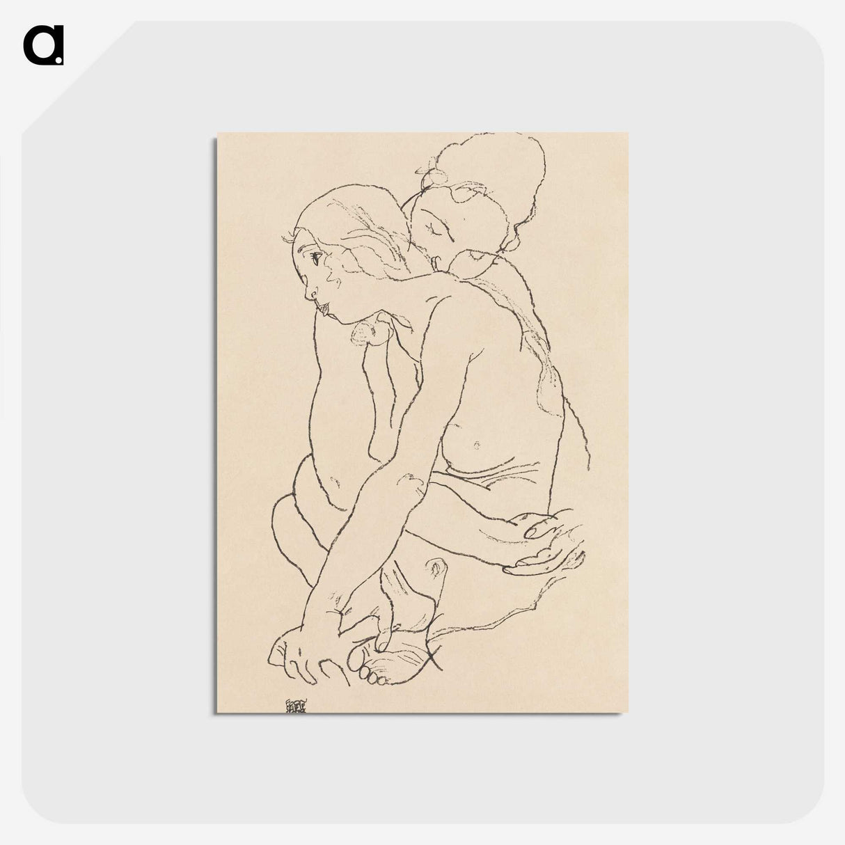1-16_Egon-Schiele_postcard