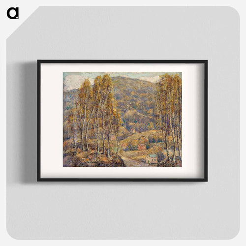 Beeches - アーネスト ローソン Poster.