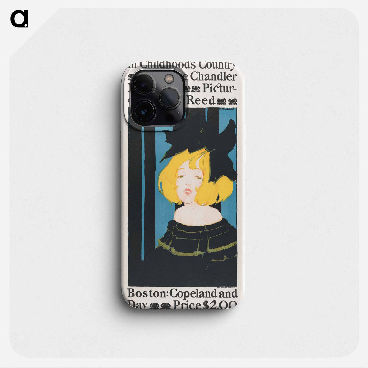 In Childhood's Country - Ethel Reed Phone Case.