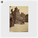 アートポストカード-Cour des Adieux
 - ウジェーヌ アジェ Postcard.