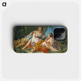 Les Confidences Pastorales - フランソワ ブーシェ Phone Case.