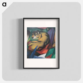 アートポスター-Tiger - フランツ マルク Poster.