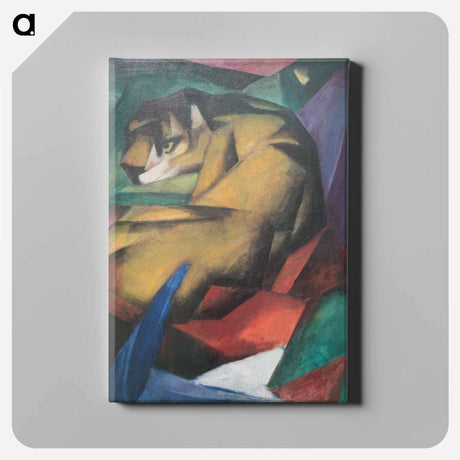 アートパネル-Tiger - フランツ マルク Canvas.