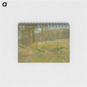 アートメモ帳-Spring, Navesink Highlands - フレデリック チャイルド ハッサム Memo.