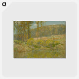 アートポストカード-Spring, Navesink Highlands - フレデリック チャイルド ハッサム Postcard.