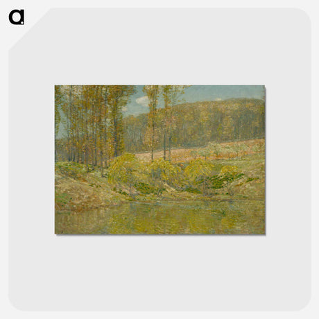 アートポストカード-Spring, Navesink Highlands - フレデリック チャイルド ハッサム Postcard.