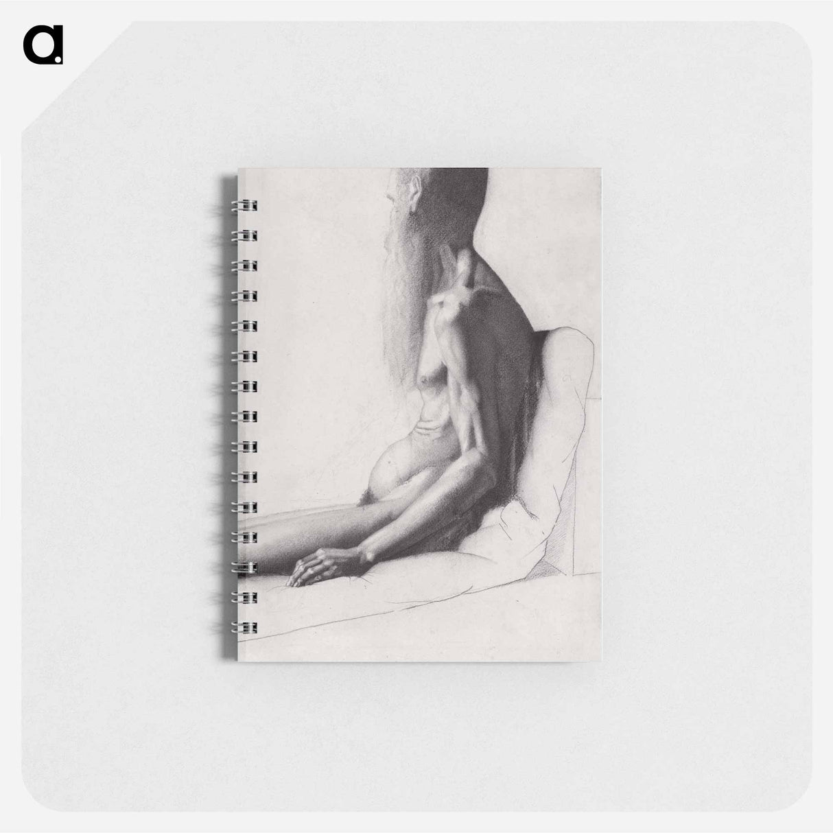 Nude Study of an Old Man - ジョルジュ スーラ Memo.