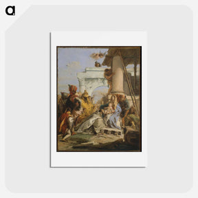 アートポストカード-The Adoration of the Magi
 - ジョバンニ バティスタ ティエポロ Postcard.
