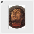 アートポストカード-Head of St John the Baptist - ジョヴァンニ ベッリーニ Postcard.