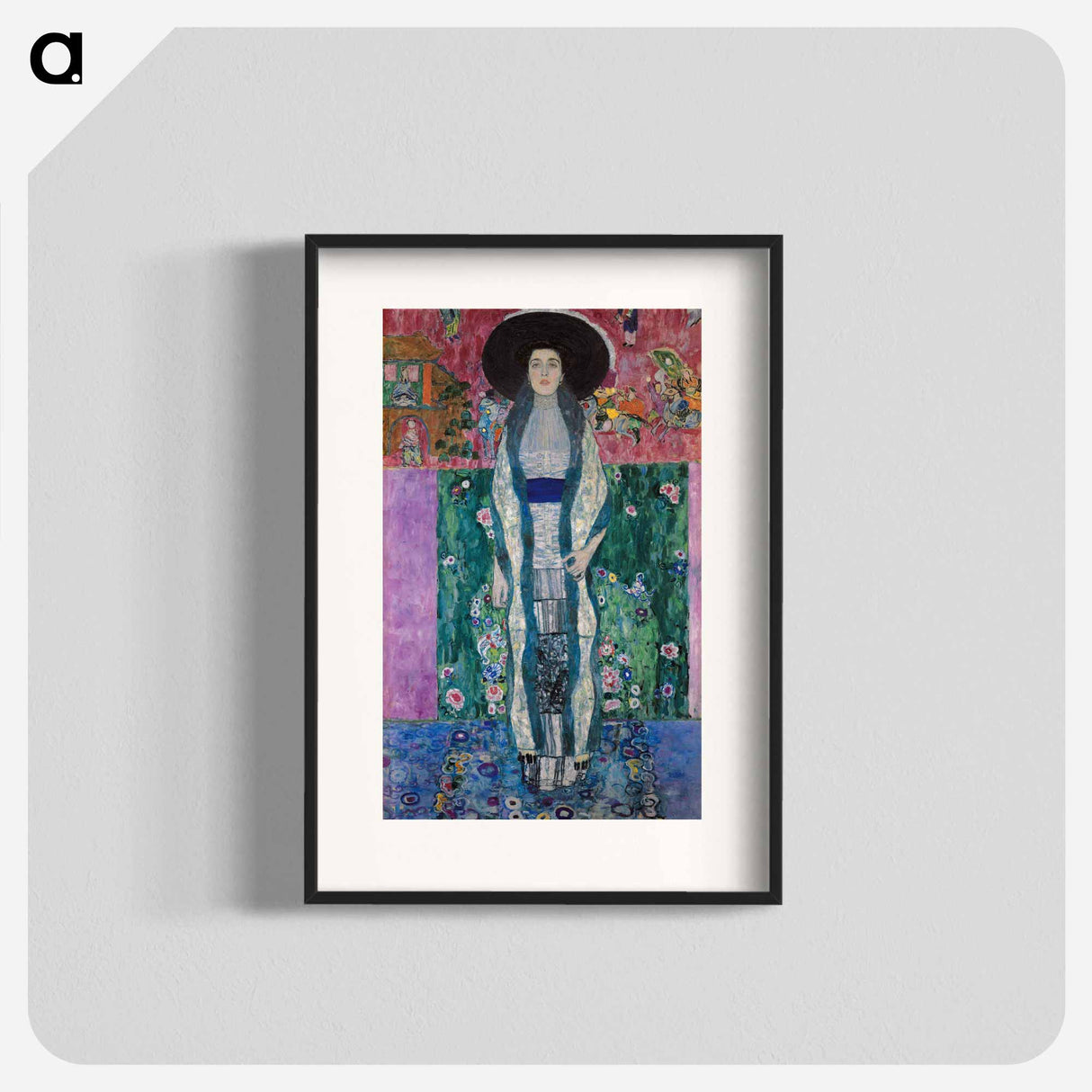 Portrait of Adele Bloch-Bauer - Gustav Klimt Poster.