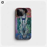 Portrait of Adele Bloch-Bauer - Gustav Klimt Phone Case.