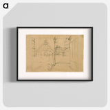 Study for Paris Street; Rainy Day - ギュスターヴ カイユボット Poster.