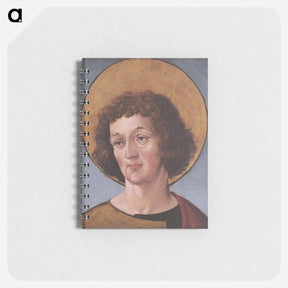 アートメモ帳-Head of a Male Saint - ハンス ホルバイン Memo.