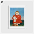 アートポストカード-Child with Doll - アンリ ルソー Postcard.