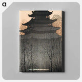 Nagoya Castle - Hiroaki Takahashi Canvas.