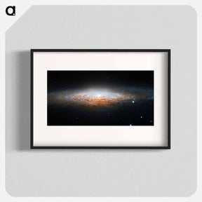 アートポスター-UFO Galaxy
 - ハッブル画像 Poster.