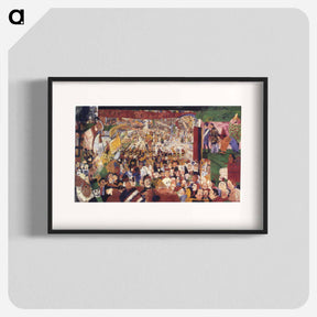アートポスター-Christ's Entry Into Brussels in 1889 - ジェームズ アンソール Poster.