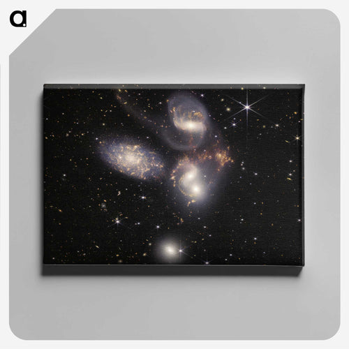 Stephan's Quintet Mosaic
 - ジェームズ ウェッブ宇宙望遠鏡 Canvas.