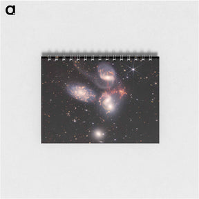 アートメモ帳-Stephan's Quintet Mosaic
 - ジェームズ ウェッブ宇宙望遠鏡 Memo.
