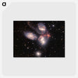 アートポストカード-Stephan's Quintet Mosaic
 - ジェームズ ウェッブ宇宙望遠鏡 Postcard.