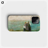 Women by the Sea - Jan Toorop Phone Case.