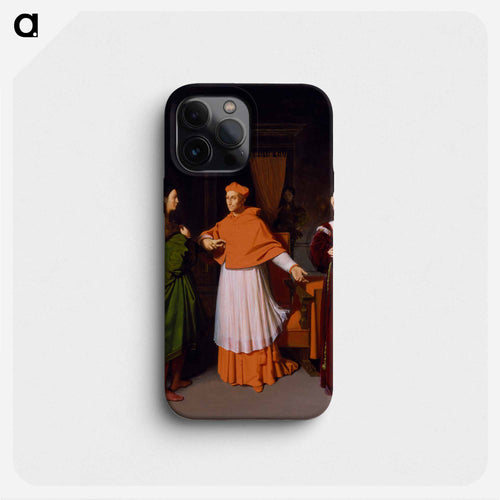 The Betrothal of Raphael and the Niece of Cardinal Bibbiena
 - ジャン オーギュスト ドミニク アングル Phone Case.