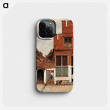 The Little Street - Johannes Vermeer Phone Case.