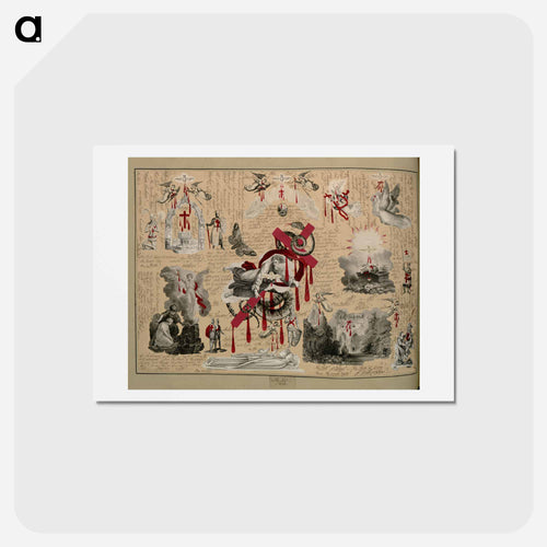 Victorian Blood Book
 - ジョン ビングリー ガーランド Postcard.