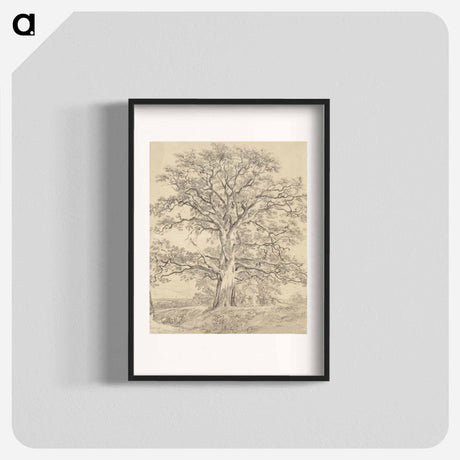 アートポスター-A Great Oak Tree
 - ジョン コンスタブル Poster.