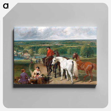 Exercising the Royal Horses
 - ジョン フレデリック ヘリング Canvas.