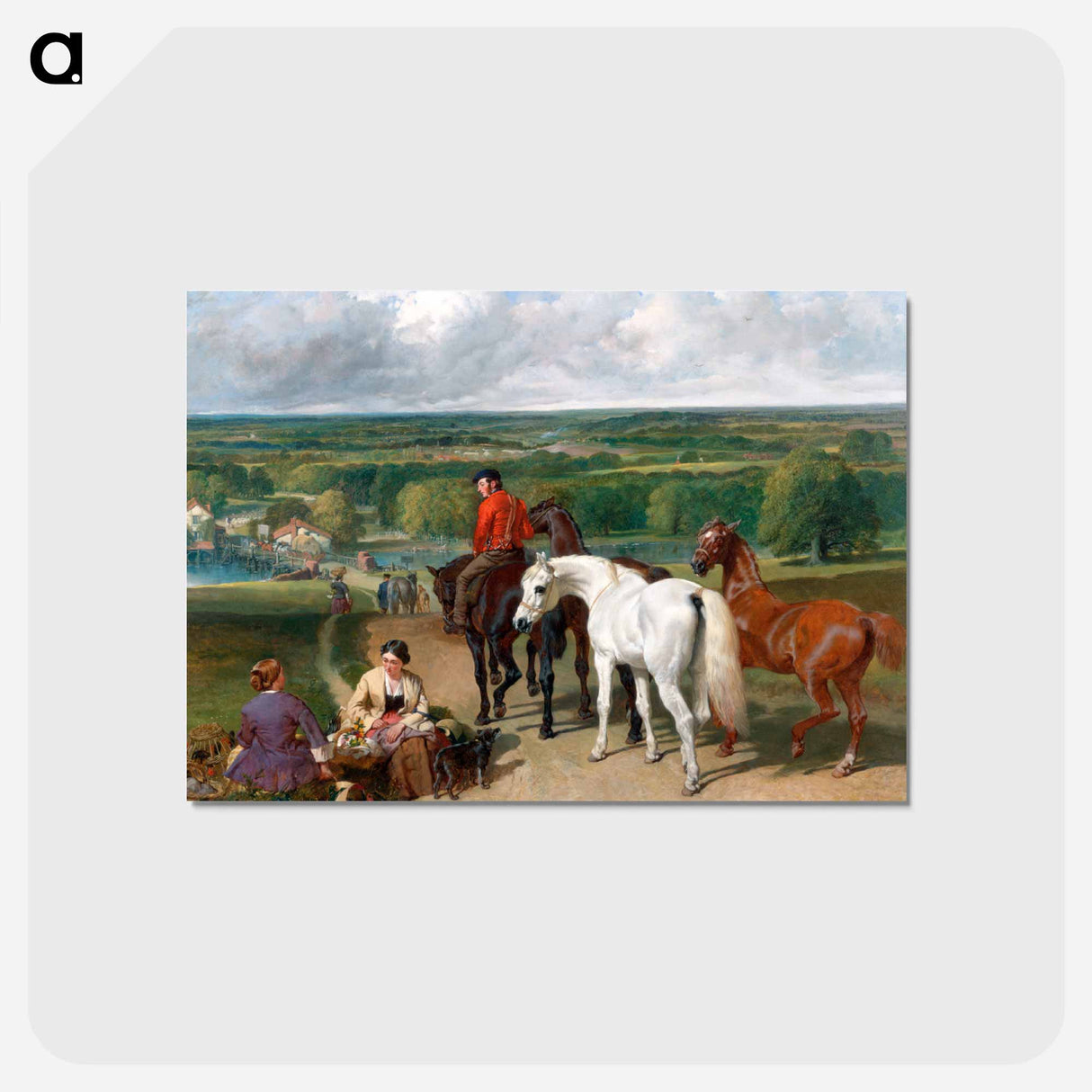 Exercising the Royal Horses
 - ジョン フレデリック ヘリング Postcard.