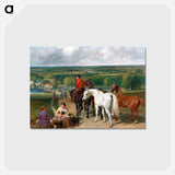 Exercising the Royal Horses
 - ジョン フレデリック ヘリング Postcard.