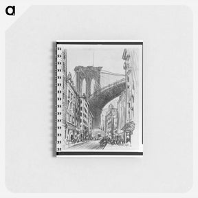 アートメモ帳-Brooklyn Bridge Tenements
 - ジョセフ ペネル Memo.