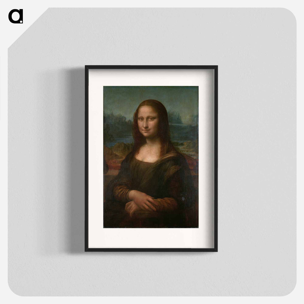 Mona Lisa del Giocondo - レオナルド ダ ヴィンチ Poster.