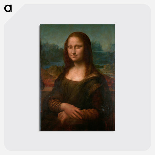 Mona Lisa del Giocondo - レオナルド ダ ヴィンチ Postcard.