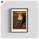 Le Thermogène: Engendre la chaleur et guèrit: toux rhumatismes, points de côte, etc. - レオネット カピエッロ Poster.