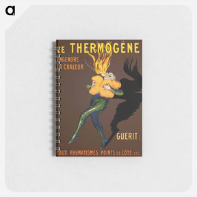 アートメモ帳-Le Thermogène: Engendre la chaleur et guèrit: toux rhumatismes, points de côte, etc. - レオネット カピエッロ Memo.