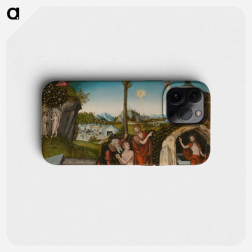 Law and Grace - Damnation and Salvation
 - ルーカス クラナッハ Phone Case.