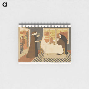 アートメモ帳-The pilgrims of Emmaus - モーリス ドニ Memo.