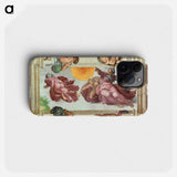 The Creation of the Sun and the Moon - Michelangelo Buonarroti Phone Case.