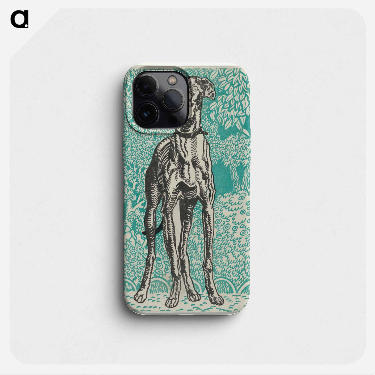 Greyhound - モリツ ユング Phone Case.