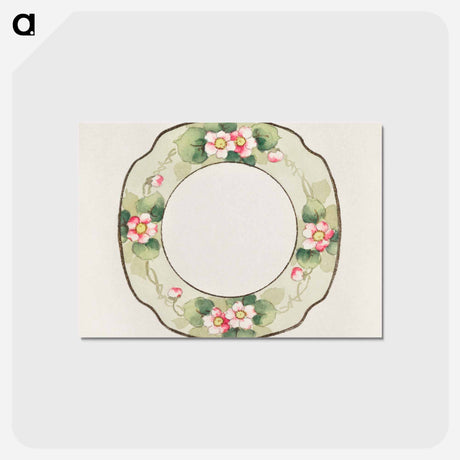 アートポストカード-Design for a Plate
 - ノリタケ工場 Postcard.