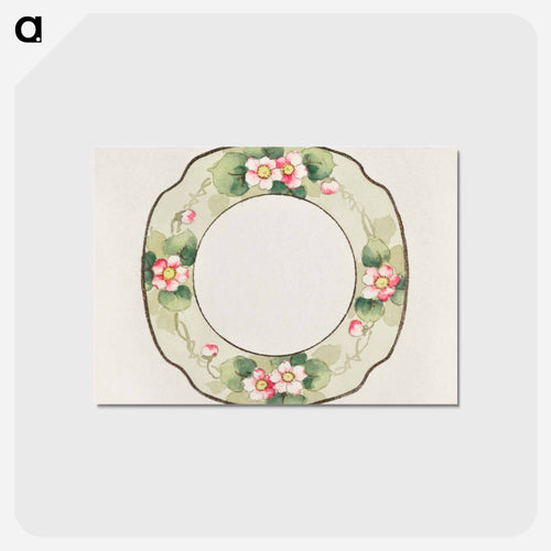 Design for a Plate
 - ノリタケ工場 Postcard.