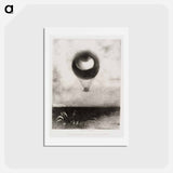 アートポストカード-À Edgar Poe - オディロン ルドン Postcard.