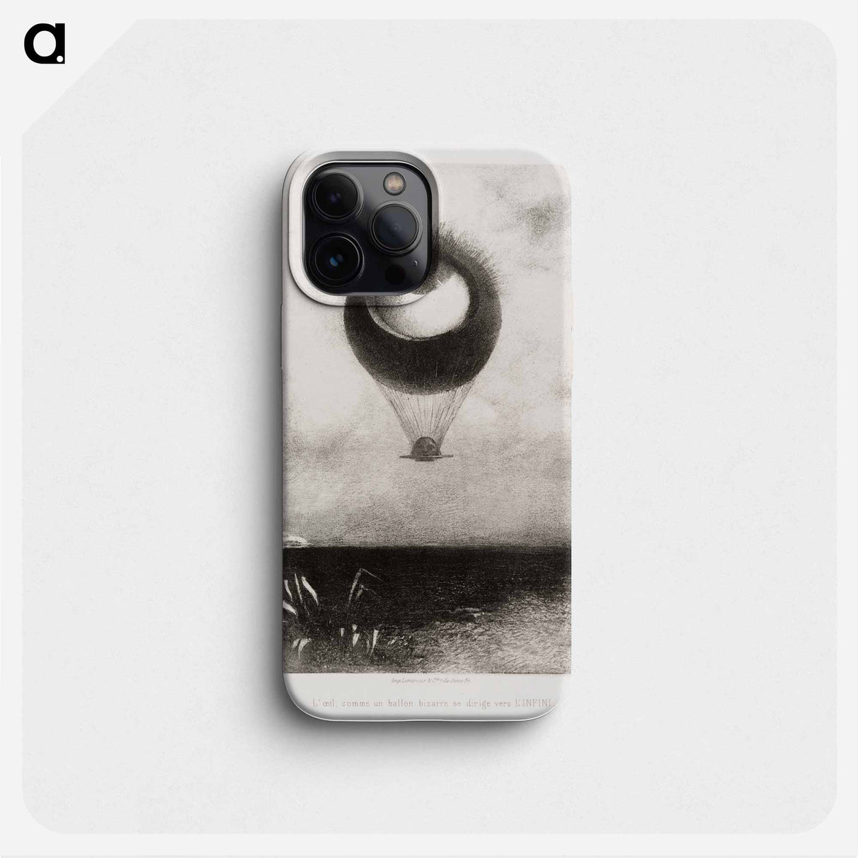 À Edgar Poe - Odilon Redon Phone Case.