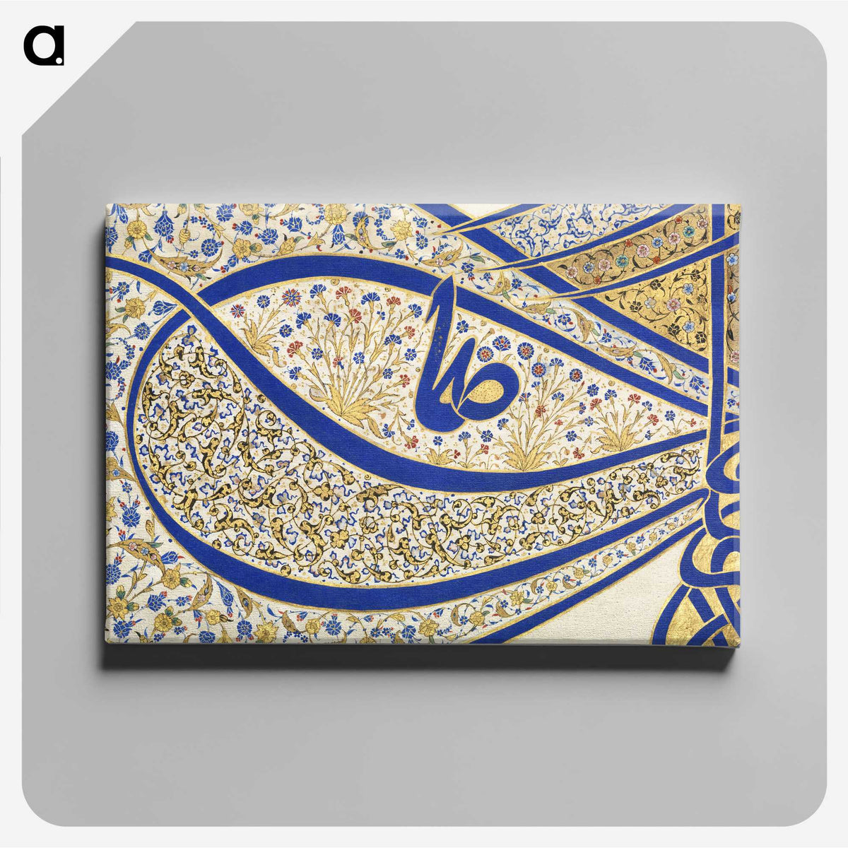 1-16_Ottoman-Tughra-of-Sultan-Suleiman_canvas